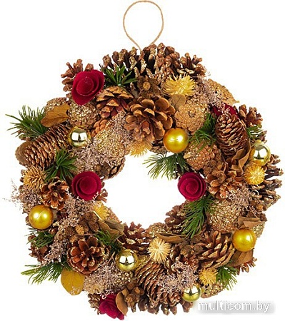 Рождественский венок Elan Gallery Венок Зимняя сказка 450092