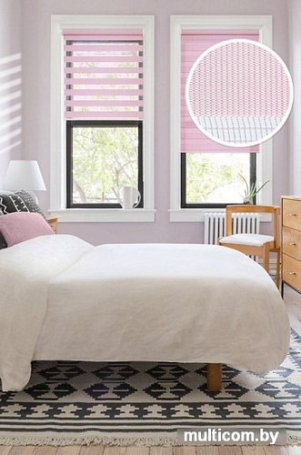 Шторы день-ночь Эскар День-Ночь 90x170 400505090 (розовый)