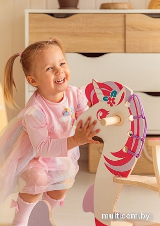 Качалка Woody Единорог тип B1 07333