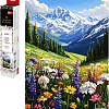 Алмазная мозаика Феникс+ Альпийские луга 71368