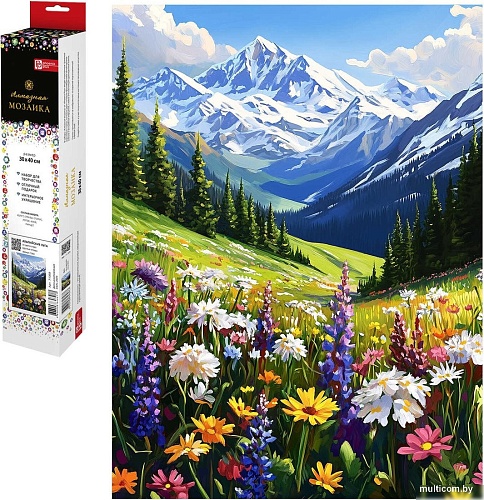 Алмазная мозаика Феникс+ Альпийские луга 71368