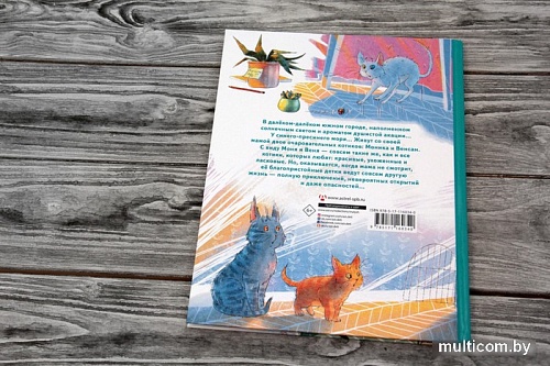 Книга издательства АСТ. Моня и Веня: котики, которых любят (Кетро М.)