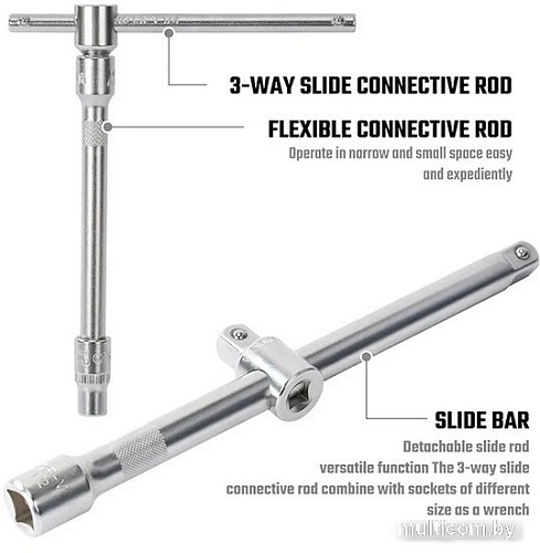 Универсальный набор инструментов Workpro WP202545 (172 предмета)