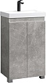 Belux Тумба под умывальник Бостон Н 50 (31, бетон чикаго/светло-серый)