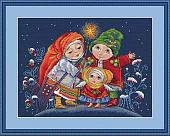 Набор для вышивания Merejka Рождественская звезда K-26