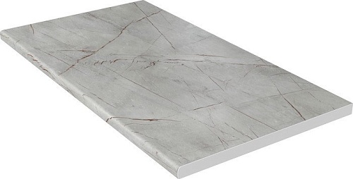 Готовая кухня Интерлиния Берес 1.7x3.2 правая (дуб снежный/дуб королевский/серый каспий)