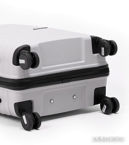 Чемодан-спиннер Pride РР-9702 (S, белый)