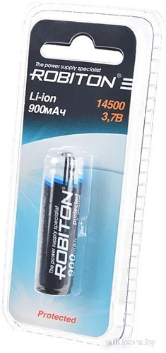 Элементы питания Robiton 14500 с защитой BL1
