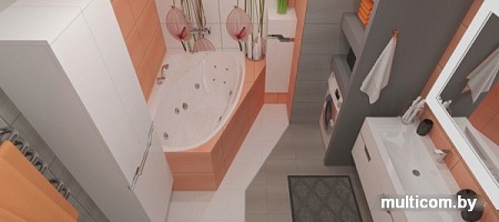 Ванна Triton Изабель 170x100 с гидромассажем