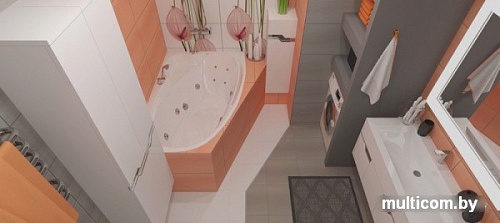 Ванна Triton Изабель 170x100 с гидромассажем