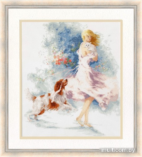 Набор для вышивания Золотое руно Летний бриз АК-003