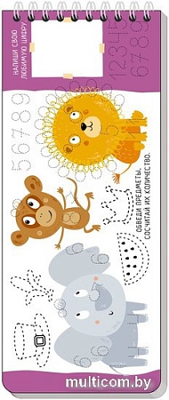 Книга издательства Айрис-пресс. Многоразовые прописи на пружинке. Веселая арифметика (Самусенко О., Куликова Е.)