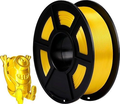 Пластик NV Print NV-3D-SILK-PLA-P-YELLOW (1.75мм, 1кг, желтый)