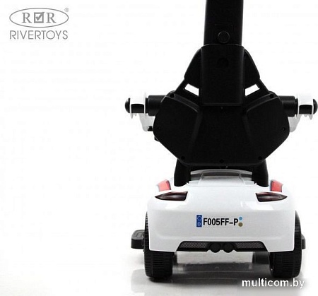 Каталка RiverToys F005FF-P (белый)