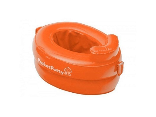 Дорожный горшок Roxy Kids PocketPotty PP-3102R (оранжевый)