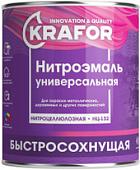 Эмаль Krafor НЦ-132 1.7 кг (черный)