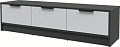 Тумба Интерлиния ТВ Концепт КТ-ТВ3-35 (серый/антрацит)