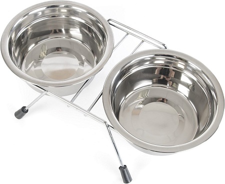 Миски на подставке ZooZooZoo Двойная на подставке SWT-6009D-780