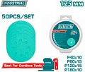 Набор шлифкругов Total TAC125050 (50 шт)