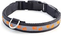 Ошейник Triol Night City 11271017 (M, оранжевый)