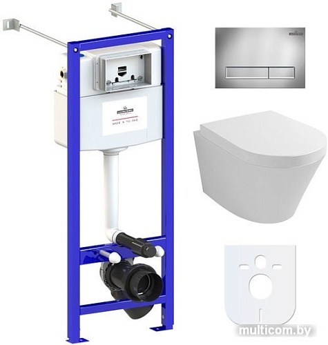 Унитаз Lavinia Boho Relfix Biore Compacto Rimless 6 в 1 77050170