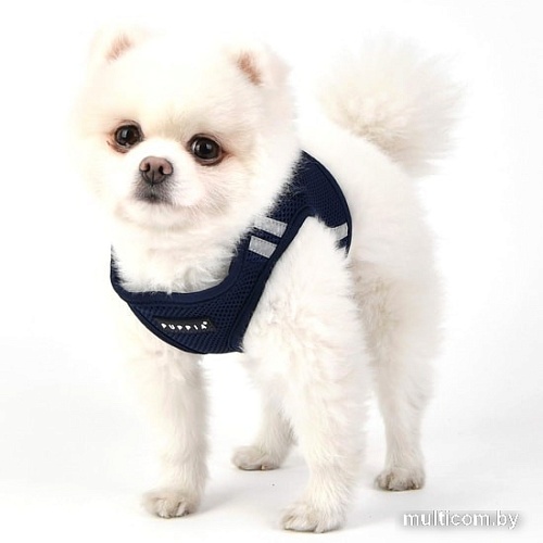Шлейка-жилетка Puppia Soft PAUA-HB1828-NY-S (синий)