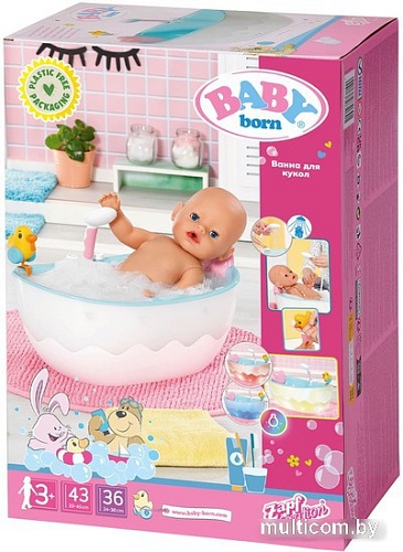 Аксессуар Baby Born Ванна для кукол с уточкой 41295