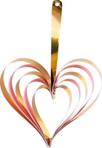 Набор украшений для праздника Darvish Сердце DV-H-1066 4шт