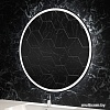 Пекам Зеркало LED Ring1-100x100 (механическая клавиша выключения)