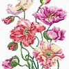 Набор для вышивания Сделай своими руками Дикие маки Д-28С