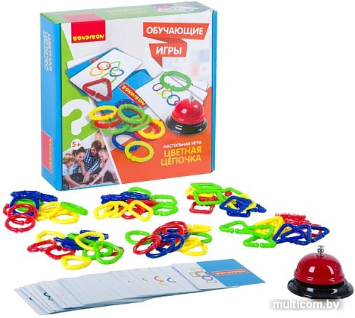 Настольная игра Bondibon Цветная цепочка