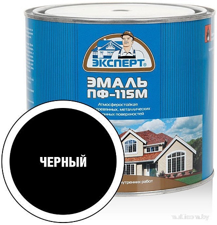 Эксперт ПФ-115М Глянцевый 1.8 кг (черный)