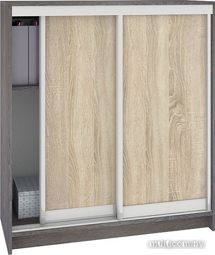 Тумба для обуви Кортекс-мебель Сенатор ШК42 Классика (береза/дуб сонома)