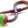 Игрушка для собак Triol Веревка-восьмерка, мяч 12111028