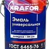 Эмаль Krafor ПФ-115 5 кг (белый)