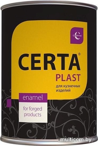 Эмаль Certa Plast 800 г (медь)