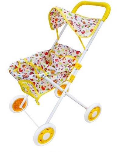 Коляска для кукол Наша Игрушка Сладости M1419-13