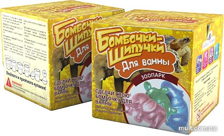 Набор для опытов Инновации для детей Бомбочки-шипучки. Зоопарк 733