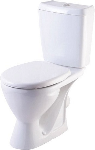 Унитаз Rosa Ресса белый