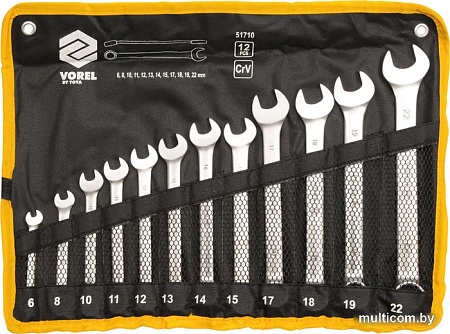 Набор ключей Vorel 51710 12 предметов