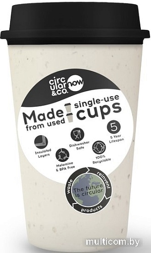 Термокружка Circular&Co Now 0.39л (черный)