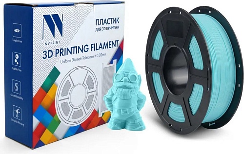 Пластик NV Print NV-3D-PLA-META-ICE-BLUE (1.75мм, 1 кг, Meta Ice Blue)