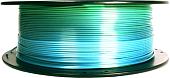 Пластик Gembird PLA Silk 1.75 мм 1000 г (зелено-голубой)