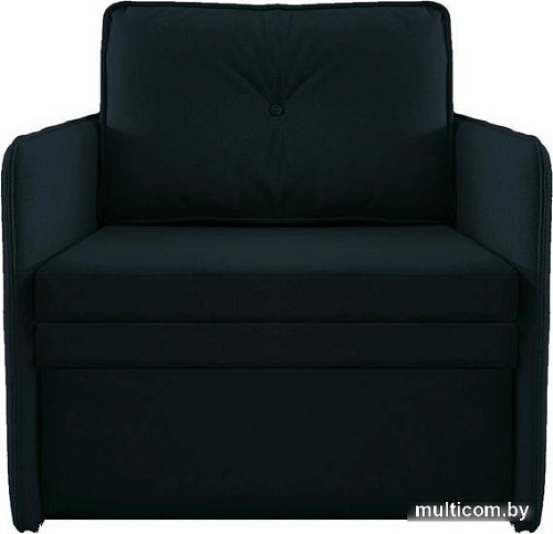 Кресло-кровать Brioli Пино О (рогожка, J17 темно-синий)