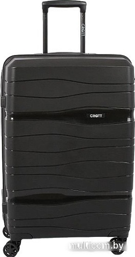 Чемодан-спиннер Grott 227-PP002/3-25 (черный)