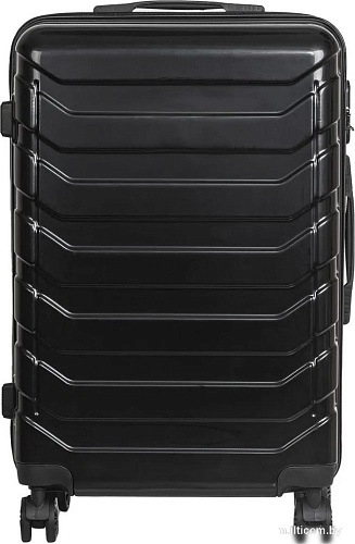 Чемодан-спиннер National NLT107-S (черный)