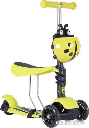 Трехколесный самокат Black Aqua MG023B (салатовый)