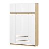 Шкаф распашной Soma ШК-4 160-235 (дуб сонома/белый)