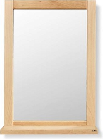 Sheffilton Альберо SHT-М2 с полкой (прозрачный лак)