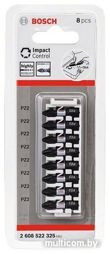 Набор бит Bosch 2608522325 (8 предметов)